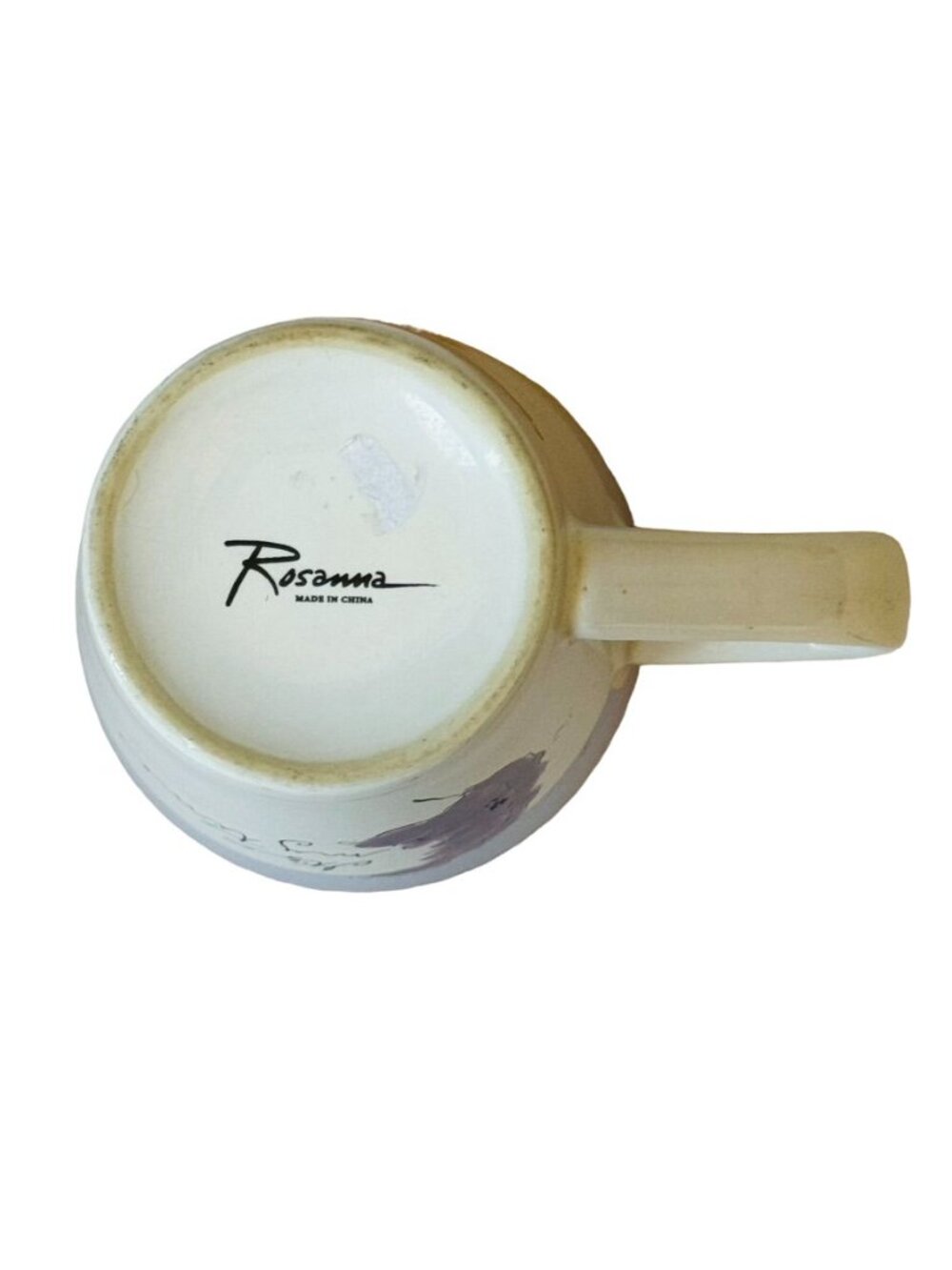 Coffee Cup Mug ROSANNA "IT'S MY TIME" Red Hat and Heels Ceramic Handled 10 Ounce - Picture 5 of 7